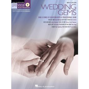 Wedding Gems Pro Vocal Men's Edition Volume 8 BK/CD