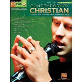 Contemporary Christian Pro Vocal Men's Edition Volume 41 BK/CD