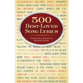500 Best Loved Song Lyrics