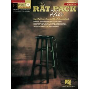 Rat Pack Hits Pro Vocal Men's Edition Volume 44 BK/CD