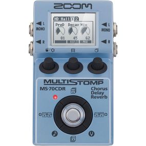 Zoom MS-70CDR+ MultiStomp Chorus / Delay / Reverb Pedal