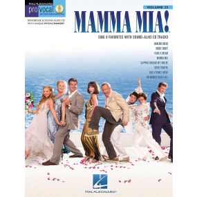 Mamma Mia Pro Vocal Womens Edition Volume 25 BK/CD