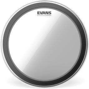 Evans EMAD 16" Clear Tom Hoop Bass Drum Head