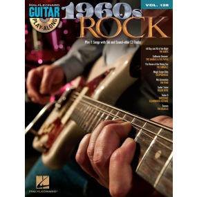 1960s Rock Guitar Play Along Volume 128 Book & CD