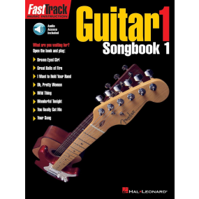 FastTrack Guitar Rock Songbook and CD