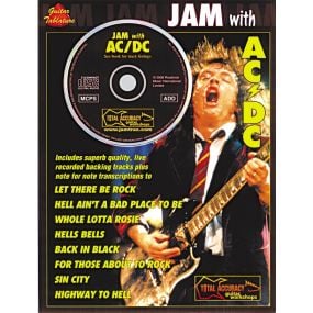 Jam With AC/DC Guitar Tab BK/CD