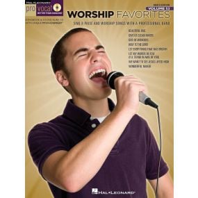 Worship Favorites Pro Vocal Men's Edition Volume 53 Bk/Cd