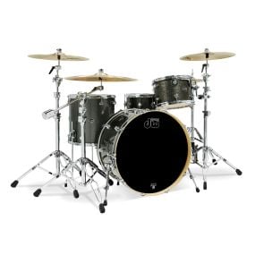 DW Performance Series 4-Piece Shell Pack in Pewter Sparkle