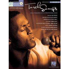 Torch Songs Pro Vocal Men's Edition Volume 29 BK/CD