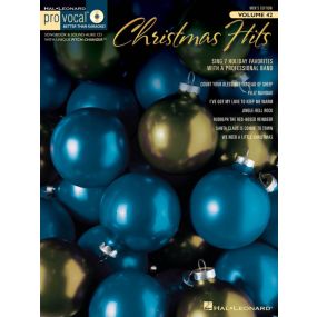 Christmas Hits Pro Vocal Men's Edition Volume 42 BK/CD