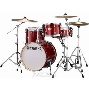 YAMAHA STAGE CUSTOM BOP SHELL PACK CRANBERRY RED 1