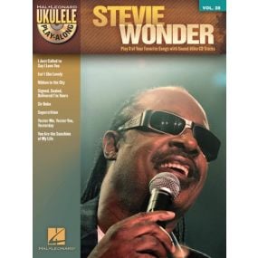 STEVIE WONDER UKULELE PLAY ALONG V28 BK/CD