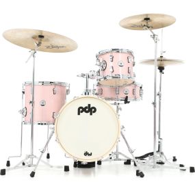 PDP New Yorker 4-Piece Shell Pack in Pale Rose Sparkle