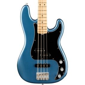 Fender American Performer PJ Bass in Satin Lake Placid Blue
