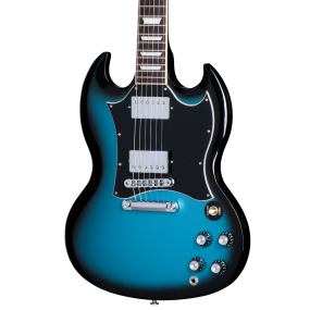 Gibson SG Standard Electric Guitar in Pelham Blue Burst