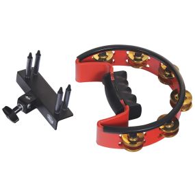 Pearl PTM50BHR Ultra Grip Adjustable Volume Tambourine Brass