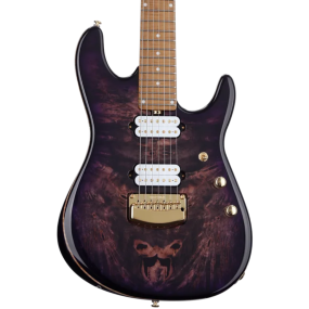 Ernie Ball Music Man Jason Richardson 7 String Cutlass in Majora Purple