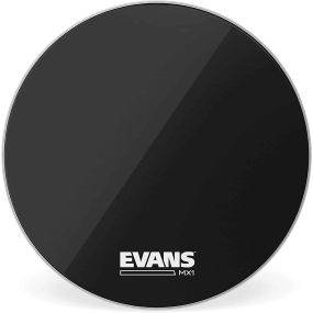 Evans 14" MX1 Black Bass