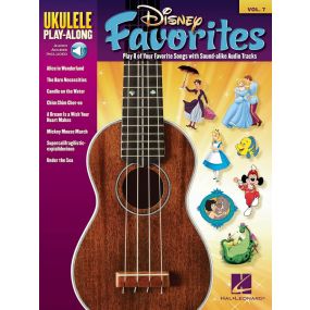 Disney Favorites Ukulele Play Along Volume 7 Bk/Ola