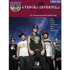 Avenged Sevenfold Guitar Play Along Volume 134 Guitar Tab BK/CD