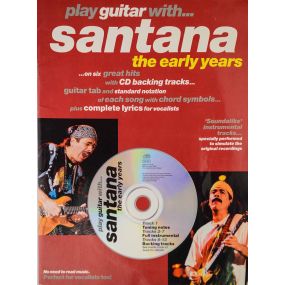 Play Guitar With Santana Early Years Guitar Tab BK/CD