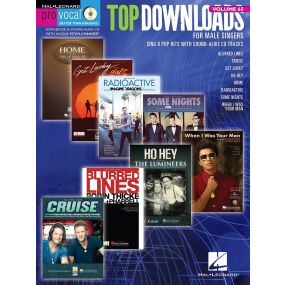 Top Downloads Pro Vocal Mens Edition Volume 65 BK/CD