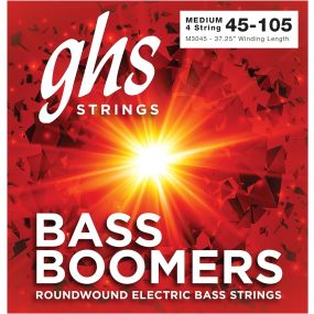 GHS M3045 4 String Bass Boomers Guitar Strings 45-105 Gauge
