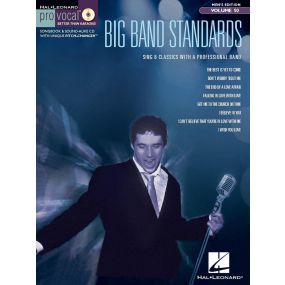 Big Band Standards Pro Vocal Men's Edition Volume 50 BK/CD