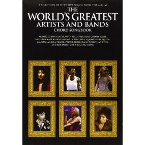 The Worlds Greatest Artists And Bands Chord Songbook