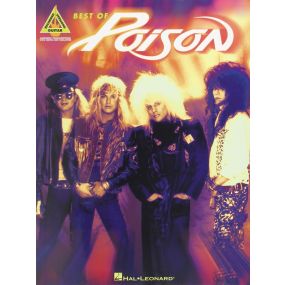 Best of Poison Guitar Recorded Versions Softcover Tab