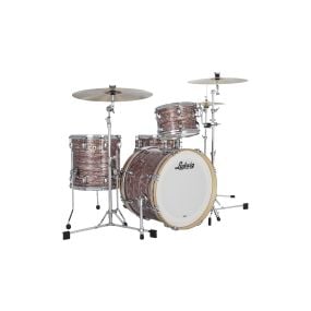 Ludwig Classic Maple Downbeat 20" Shell Pack (12T, 14FT, 20BD) in Pink Oyster