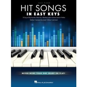 HIT SONGS IN EASY KEYS EASY PIANO