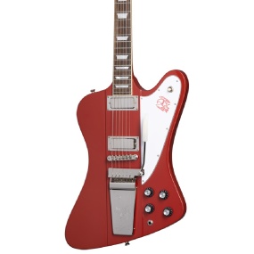 Epiphone 1963 Firebird V Maestro in Ember Red