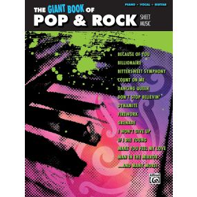 The Giant Book Of Pop & Rock Sheet Music PVG