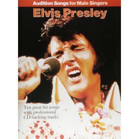 Audition Songs for Male Singers Elvis Presley BK/CD