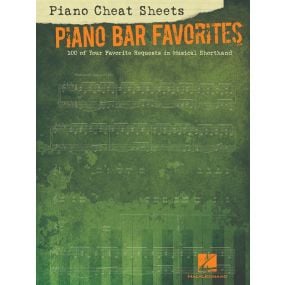  Piano Cheat Sheets Piano Bar Favorites