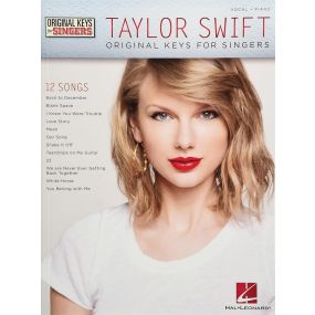 Taylor Swift Original Keys For Singers P/V
