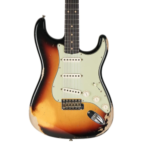 Fender Custom Shop 1960 Stratocaster Heavy Relic in Faded Aged 3 Color Sunburst