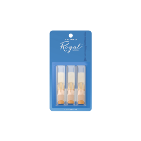 Royal By D'Addario Bb Clarinet Reeds - Strength 2.0 - 3-Pack