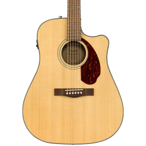 Fender CD 140SCE Acoustic Electric Guitar, Walnut Fingerboard  in Natural