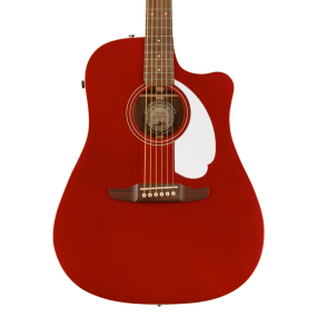 Fender Redondo Player in Candy Apple Red