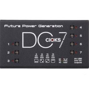 CIOKS 7 Outlets in 7 isolated DC 5v USB and 24V DC Aux Out 2A max