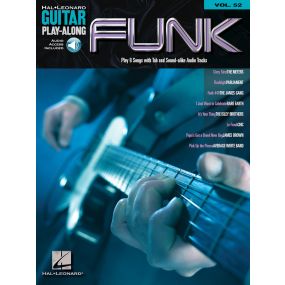 Funk Guitar Playalong Volume 52 BK/CD