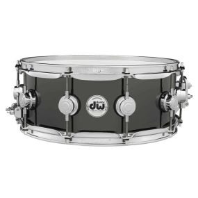 DW Collector's Series 14" x 5.5" Black Nickel over Brass