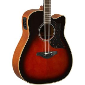 Yamaha A1M Acoustic Electric Guitar in Tobacco Brown Sunburst