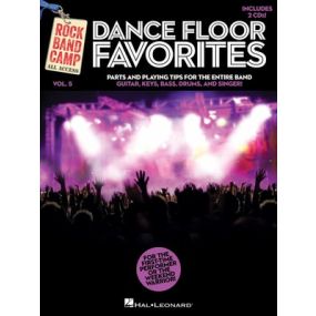 DANCE FLOOR FAVORITES ROCK BAND CAMP V5 BK/CD