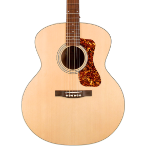 Guild F-240E Westerly Collection Jumbo Acoustic Electric Guitar in Natural