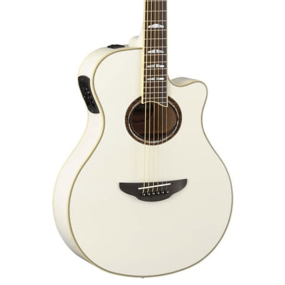 Yamaha APX 1000 Acoustic Electric Guitar in Pearl White