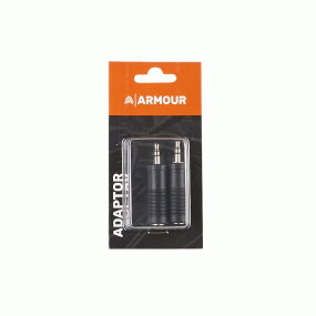 Armour ADAP1 1/4" To 1/8" Stereo Adaptor 2 Pieces