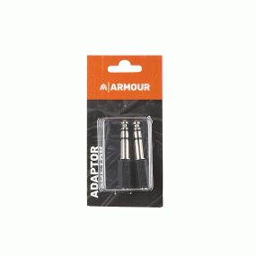 Armour ADAP2 1/8" To 1/4" Stereo Adaptor 2 Pieces